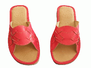 візерунок тапочок 43